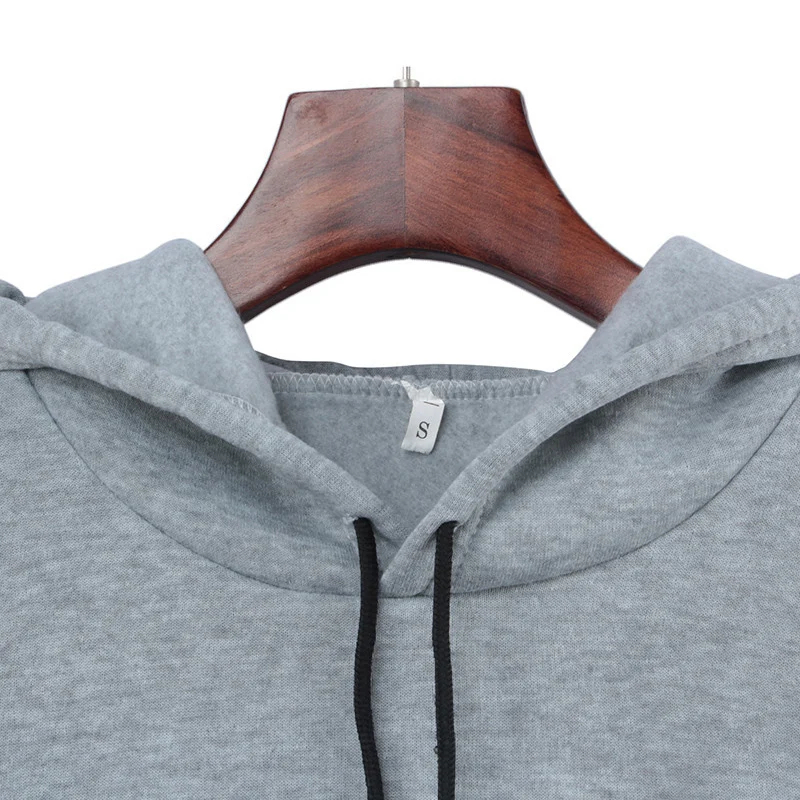 Two-piece Printed Christmas Elements Casual Fashion Suit 2018 Autumn and Winter New Plus Velvet Hooded Sweater Casual Pants Suit Women's Sets