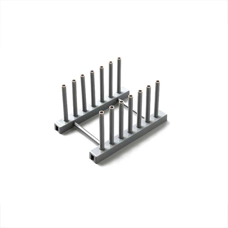 

Plate Drainer Rack Plastic Dish drain Rack Storage Shelf Cooking Dish Rack Pan Cover Stand Kitchen Organizer Rack