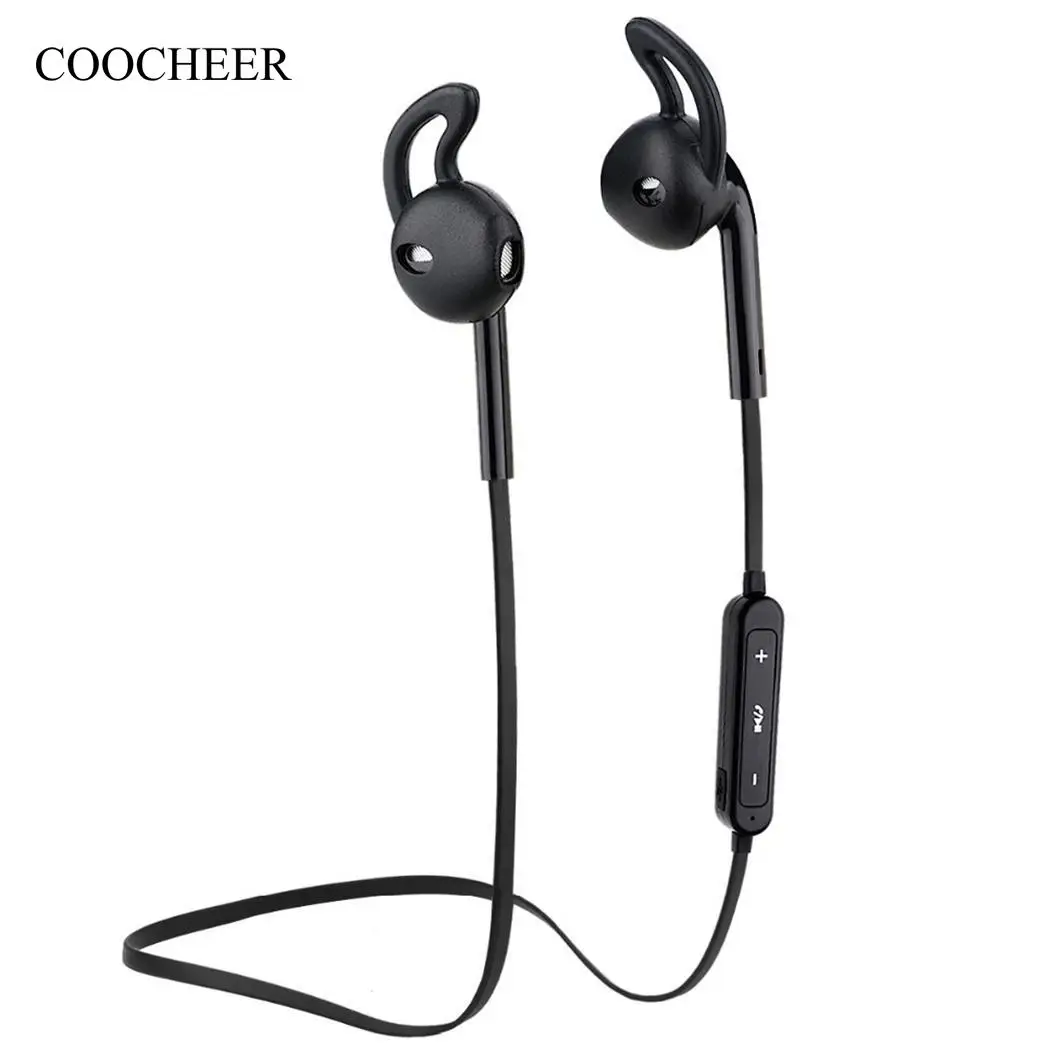COOCHEER Bluetooth беспроводная гарнитура для занятий спортом стерео общие наушники