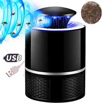 

USB Photocatalyst Mosquito Killer Lamp Silent Mosquito Inhalant Light Trap UV Light Killing Catcher Led Zapper Light For Home