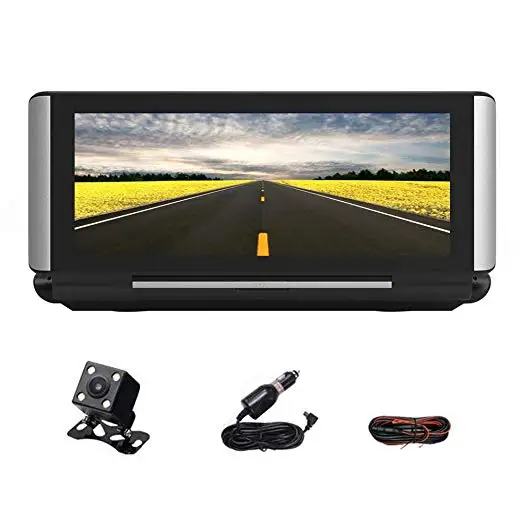 

OBEST Dash Cam HD 7 inch Touch Front and Rear Dual Lens Recorder Car DVR Video Recording Multi Function Night Vision HD Shooting