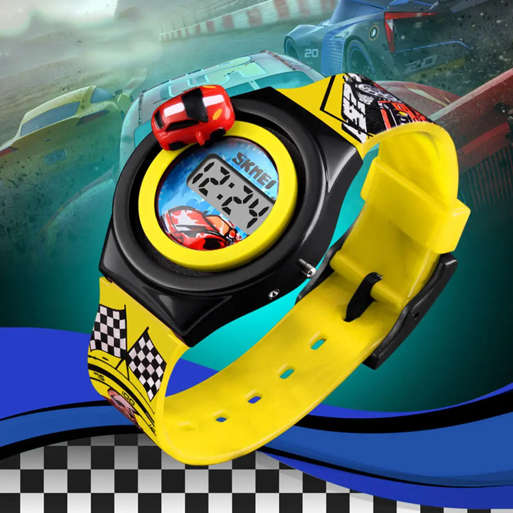 font b Children b font Electronic font b Watch b font Racing Track Desigh Wrist