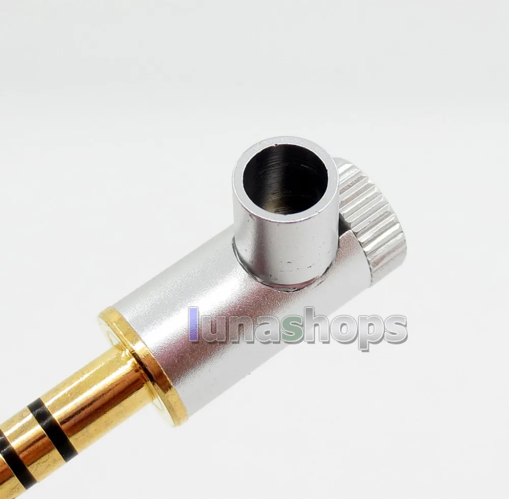 LN005981 2pcs L Shape 4 4mm Headphone Earphone Adapter For Sony PHA 2A TA ZH1ES NW WM1Z NW WM1A AMP Player