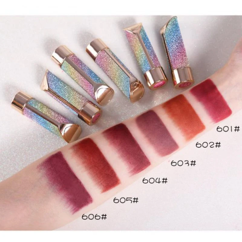 1PC Matte Lipstick Non-stick Moisturizing Long Lasting Makeup Lipsticks for Women Cosmetic 1PC Matte Lipstick Non-stick Moisturizing Long Lasting Makeup Lipsticks for Women Cosmetic