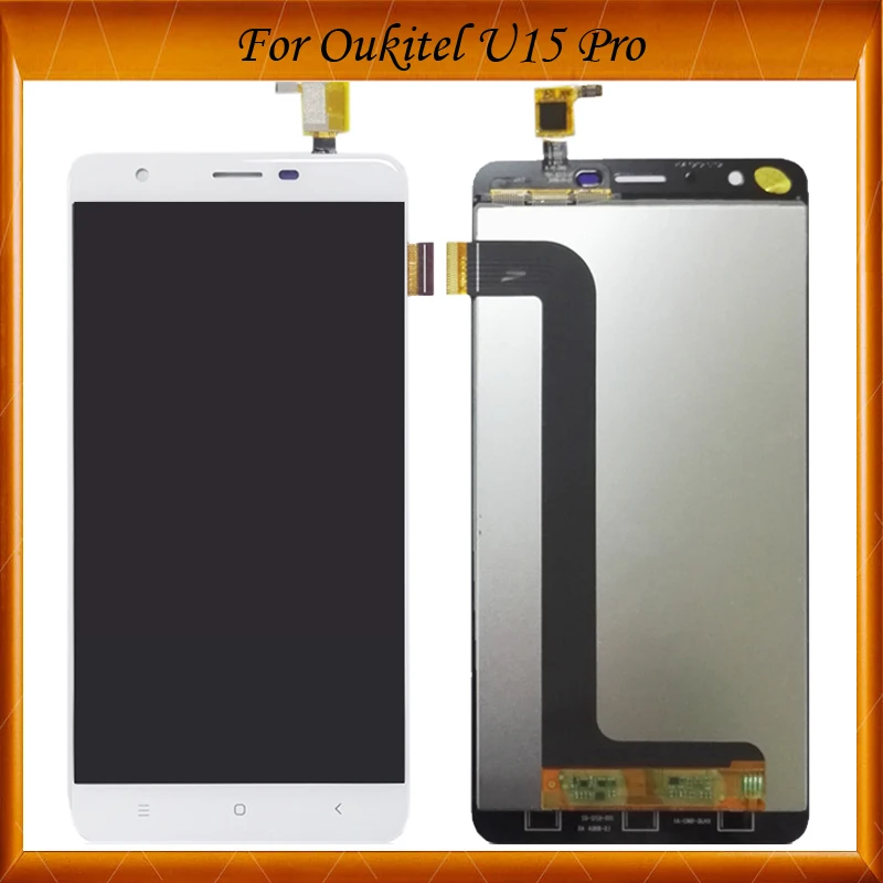 Цена Для Oukitel U15 Pro ЖК дисплей + сенсорный экран 100% протестированный OK ЖК дигитайзер стеклянная панель Замена для Oukitel U15Pro