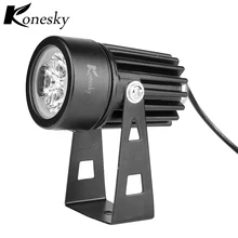 Konesky 3 Вт мини-светильник для газона, мини светодиодный светильник для газона, садовые лампы для улицы, 12 В, энергосберегающий, водонепроницаемый IP65 12 В