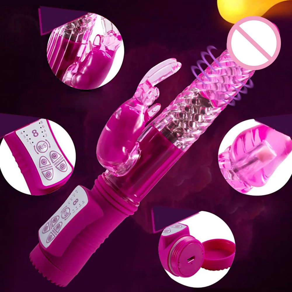 Bigbanana Butterfly Soft Silicone Vibrator font b Dildo b font Vibrator with 8 Frequency Rotating font