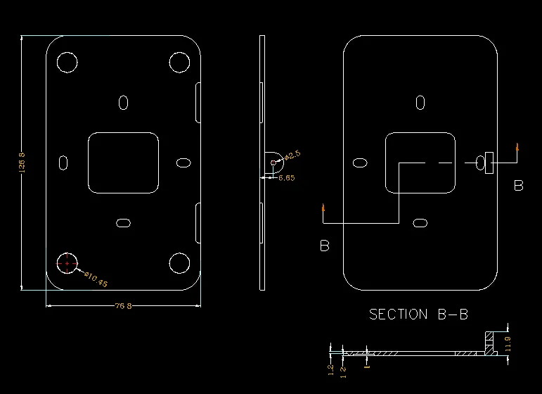 szomk IC card reader plastic enclosure for electronics project plastic sensor junction box distribution box instrument case plastic housing for pcb (16)