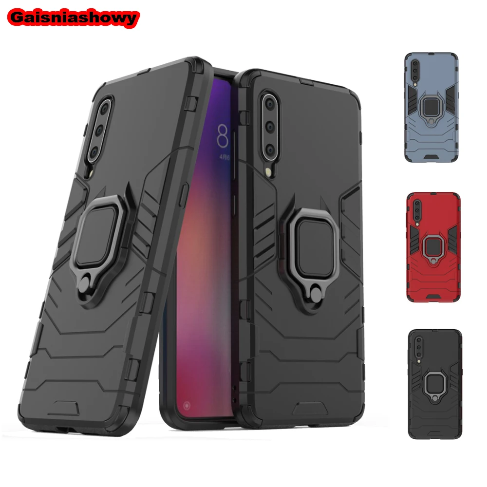 Чехол для Xiaomi Mi 8 A2 Lite с подставкой и кольцом-держателем 9 SE A1 5X 6X Poco F1 Mix 2 s чехол