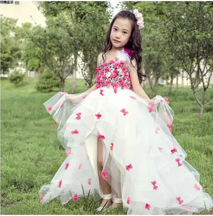 Vestido de Mamãe e ME Conjuntos de Roupas Vestidos de Noiva para o Casamento da Filha da Mãe Vestido de Noite Crianças Meninas Princesa Flor Bebê 8 Mamãe e Bebê