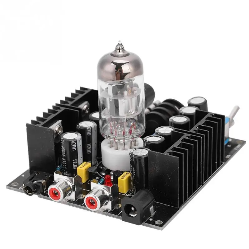 

VBESTLIFE 6N11 RCA Audio Headphone Amplifier Board Preamp Tube Board Preamplifier DC24V 1A Amplifier Board