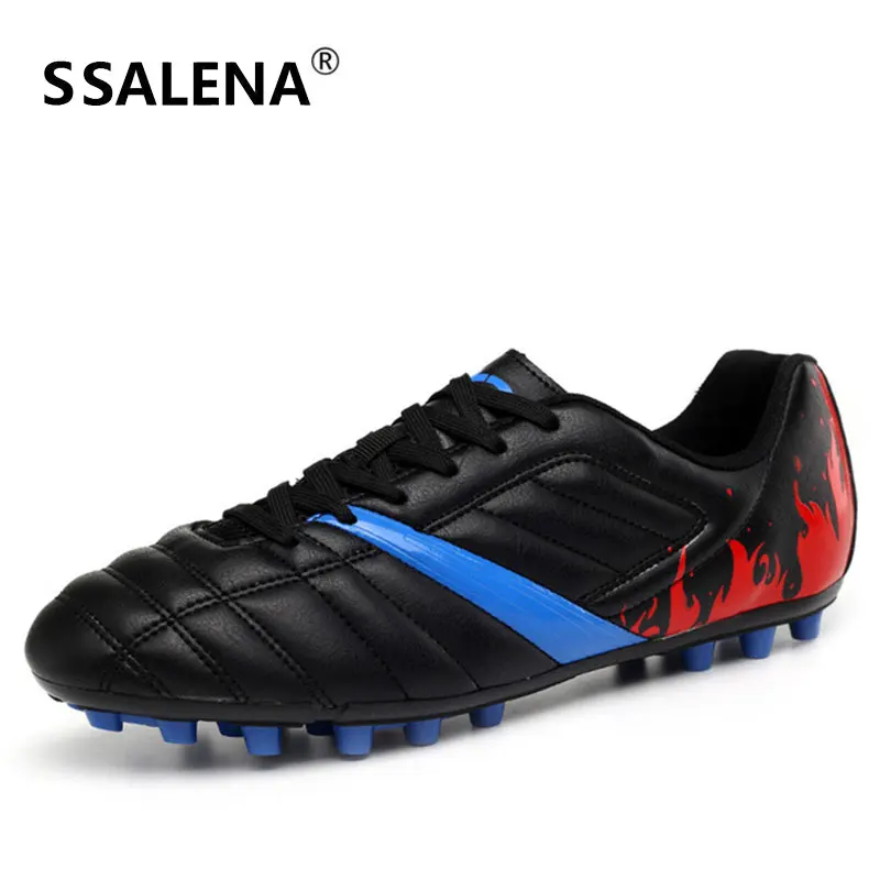 Kids Long Spikes Turf Soccer Shoes Breathable Antiskid Race Training Sneakers Super Light Support Sports Football AA11859 | Спорт и