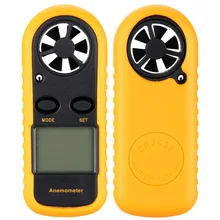 Переносной Анемометр, анемометр, термометр, измеритель скорости ветра, измеритель, измеритель ветра, ЖК-дисплей, анемометр, цифровой Ручной измерительный инструмент