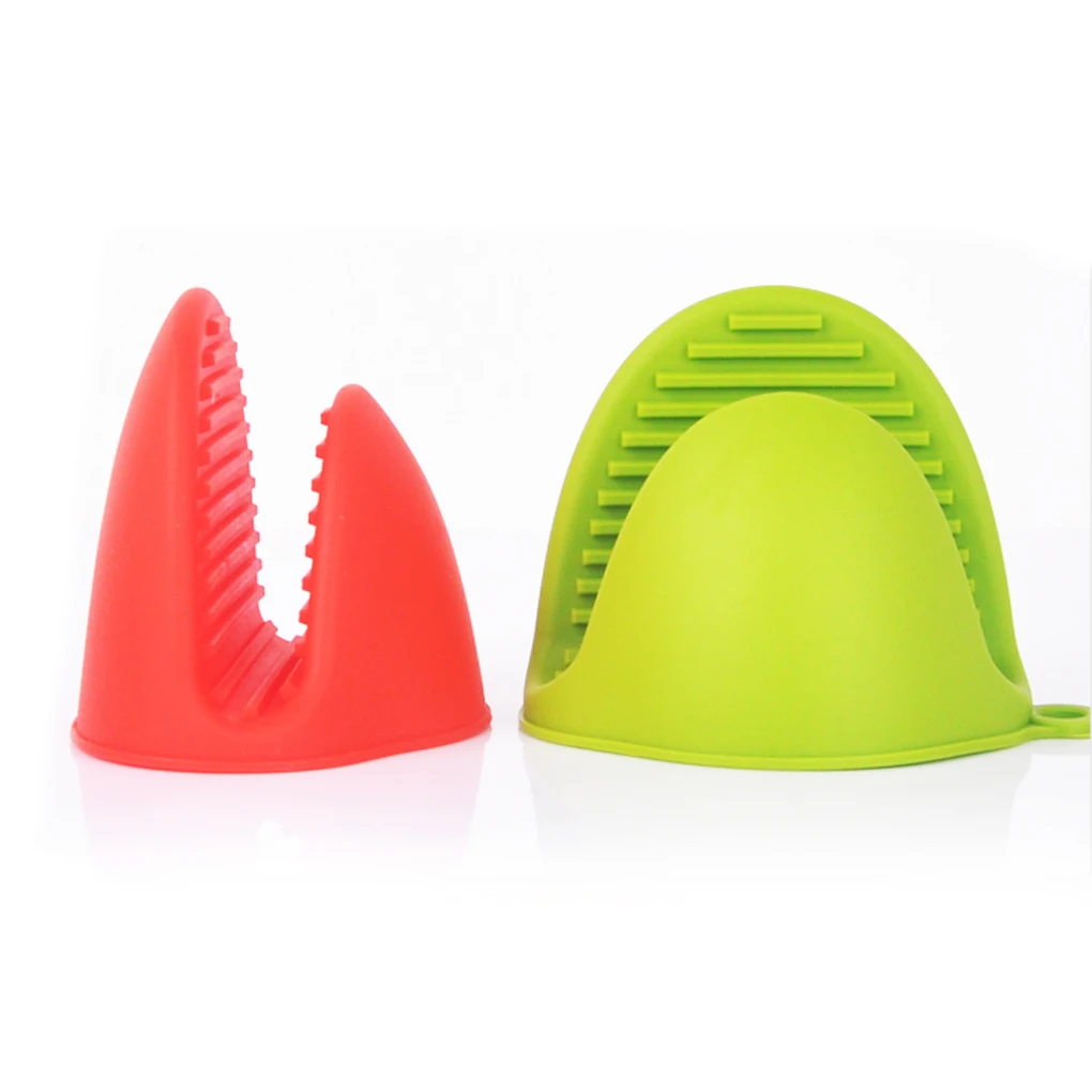 

1PC Portable Silicone Baking Tools Take Heat Clamp Kitchen Microwave Oven Gloves