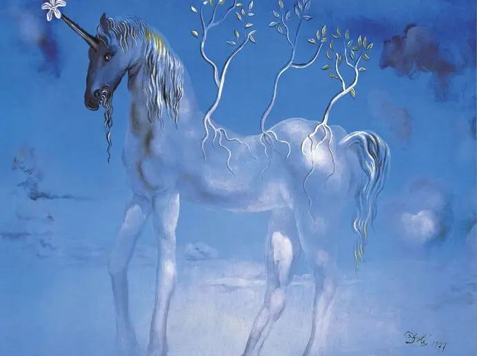 

Unicorn The wooden puzzle 1000 pieces ersion wood jigsaw puzzle white card adult children's educational toys