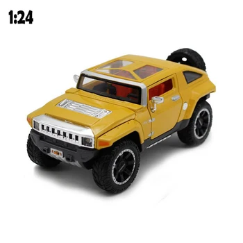 

1:24 Alloy Toy Car Inertia Toy Car High Simulation High Quality Off-Road Metal Model Car OR Vehicle Model Ornaments Kids Gift