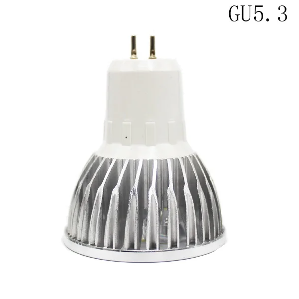 1 шт./лот новинка высокое Мощность Led MR16 GU5.3GU10 E27 9w12w15w затемнения Led прожектор теплый белый свет, холодный белый MR 16 12V лампы - Испускаемый цвет: GU5.3