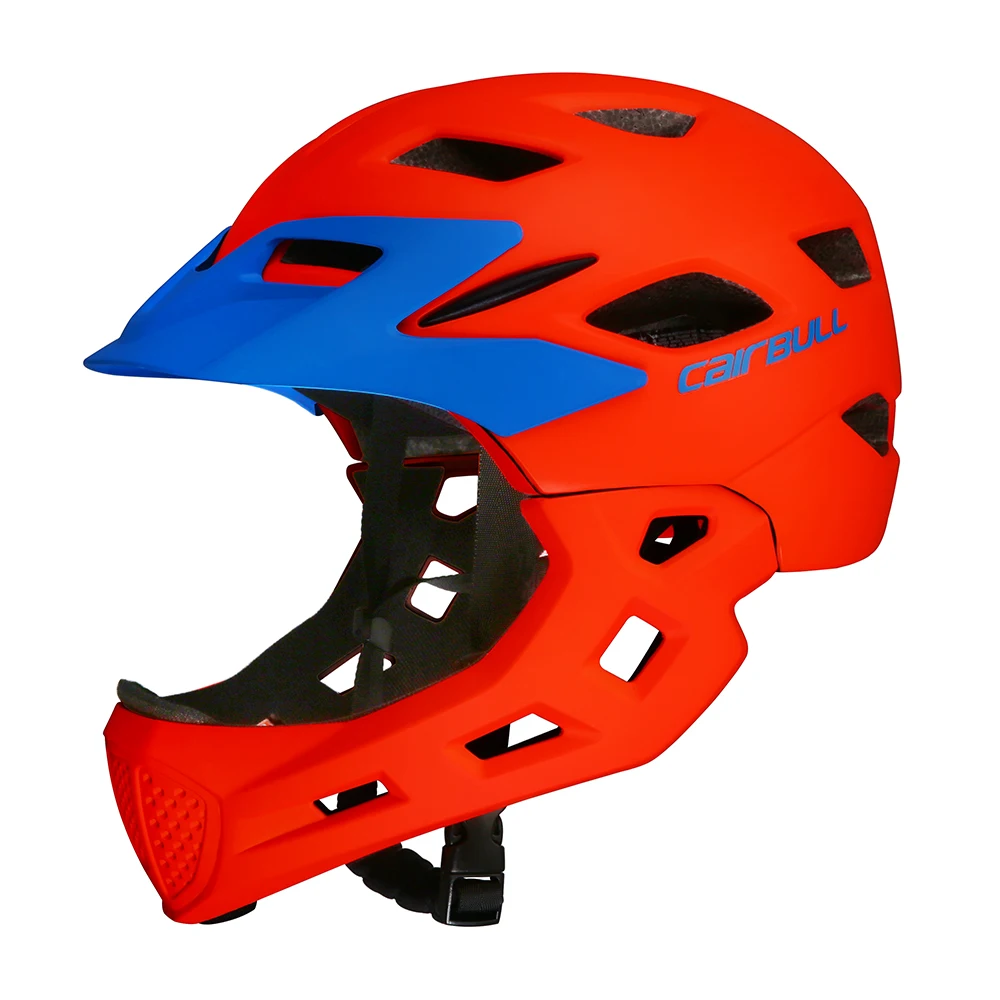 Детский шлем для велосипеда, Детский защитный шлем для катания на скейтборде, шлем для катания на роликах, спортивное защитное оборудование, съемный подбородок - Цвет: As Show 1
