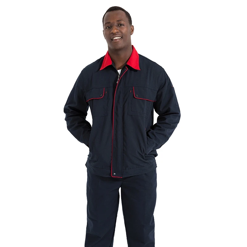 

New Working Clothes for Men Welding Suits Long Sleeve Coveralls Working Uniforms Repair Workshop Working Clothes Jacket Pants