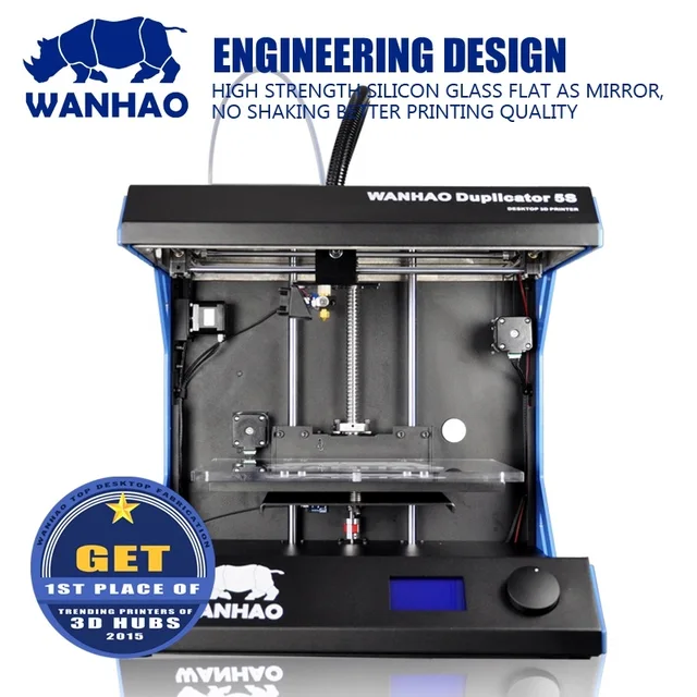 Special Price Wanhao Manufacturer D5SMini high speed 3D printer machine with PLA ABS cheap for sell high quality