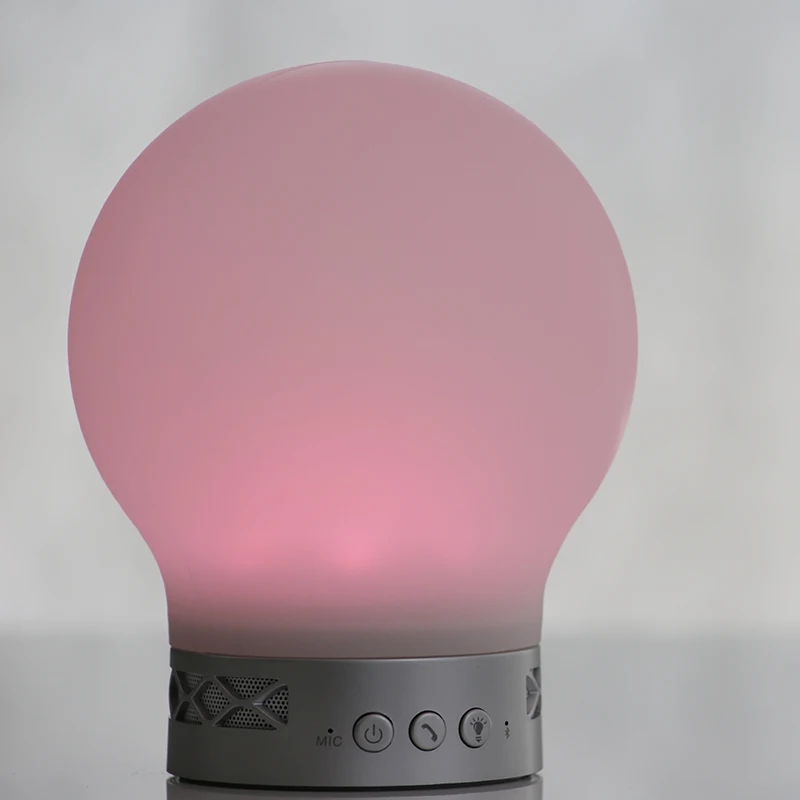 

Free Shipping Smart Tiger LED Wireless Bluetooth Hands-free Speaker with Color Changeable Lamp