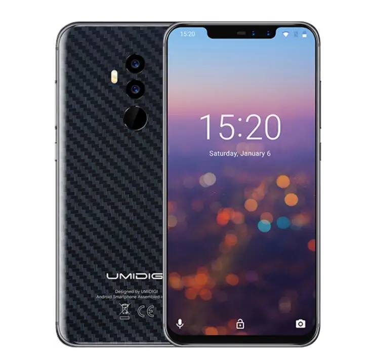 Ulefone Мощность 2 мощность MTK6750T Octa core 4 г смартфон ГБ + 64 Android 7.0 5.5 дюймов FHD OTG 6050 мАч Quick
