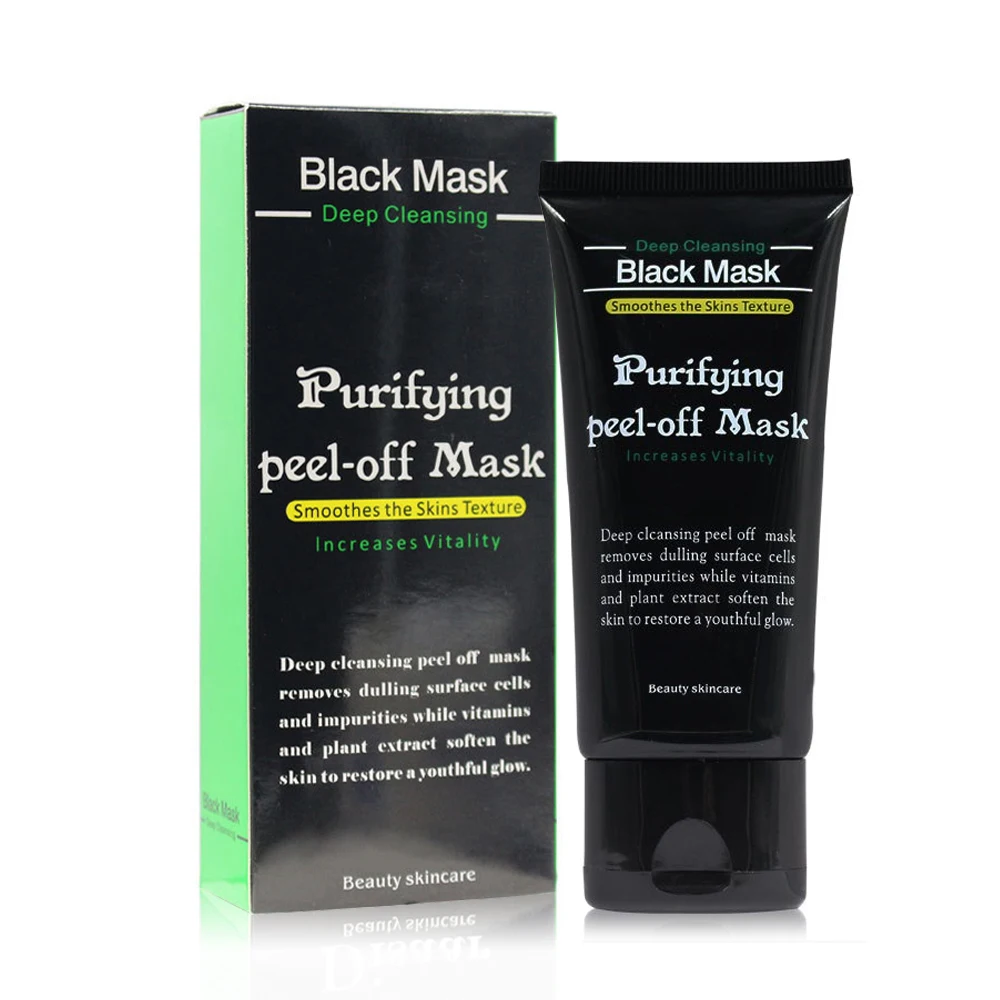 Уход за лицом черная грязевая Очищающая всасывания Очищающая маска для лица, маска для кожи, удаляет черные точки, для лечения прыщей, дропшиппинг