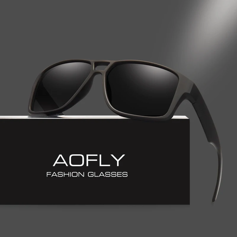 AOFLY, поляризационные солнцезащитные очки, мужские, крутые, Ретро стиль, фирменный дизайн, мужские солнцезащитные очки, полароидные линзы, очки, очки, Oculos Masculino AF8030