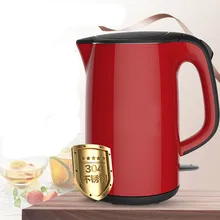 Электрический чайник кипящий котел двойной слой горячего 1,7 литра анти-сухая защита