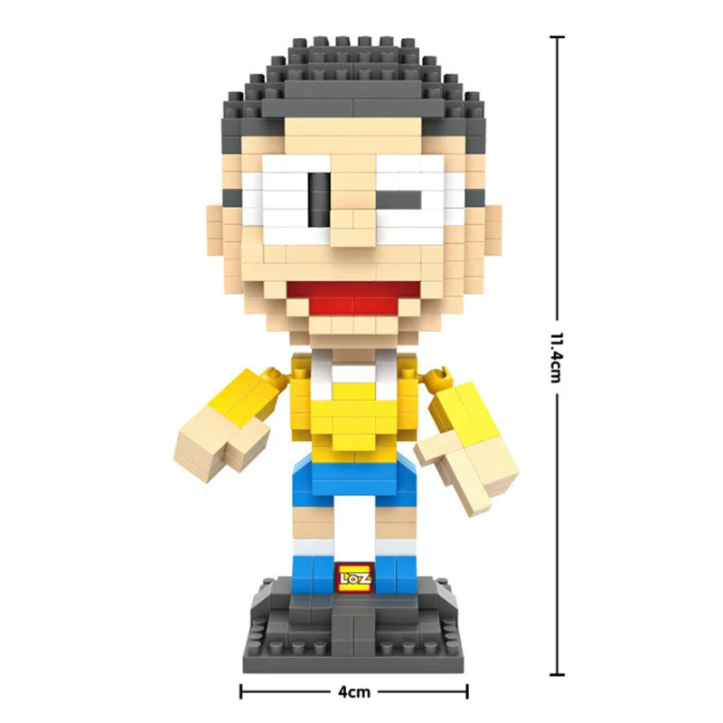 LOZ Doraemon строительные блоки игрушки японский мультфильм экшн игрушка фигурки