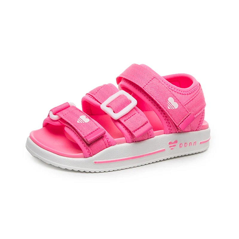 

HOBIBEAR Summer Toddler Girls Sandals Synthetic Kids Boys Sandals Cut-outs Flat Ankle-Wrap Fashion Beach Baby Children Shoes