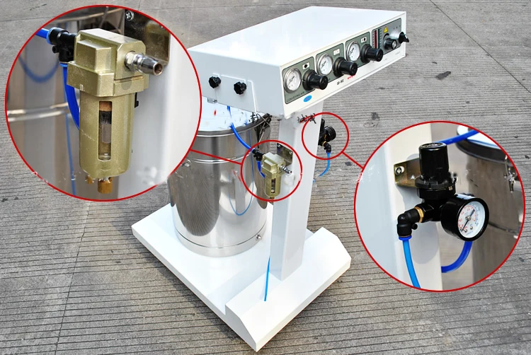 Электростатическое распыление машина распыления порошка распыление высокого напряжения электростатический Генератор распыление оборудование