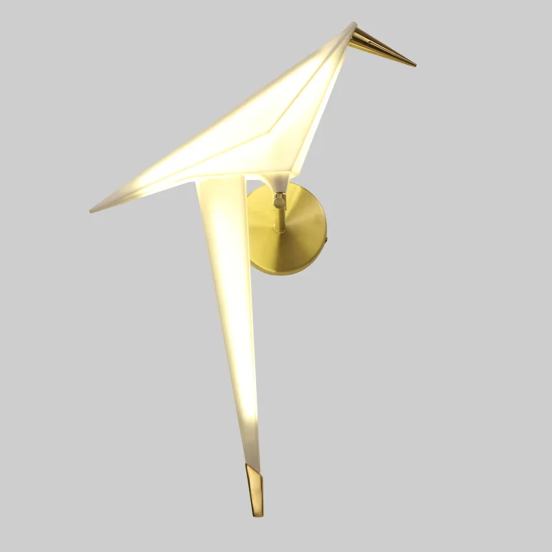 Скандинавская креативная маленькая птичка, настенный светильник, светодиодный настенный светильник, современный настенный светильник для спальни, гостиной, настенный светильник