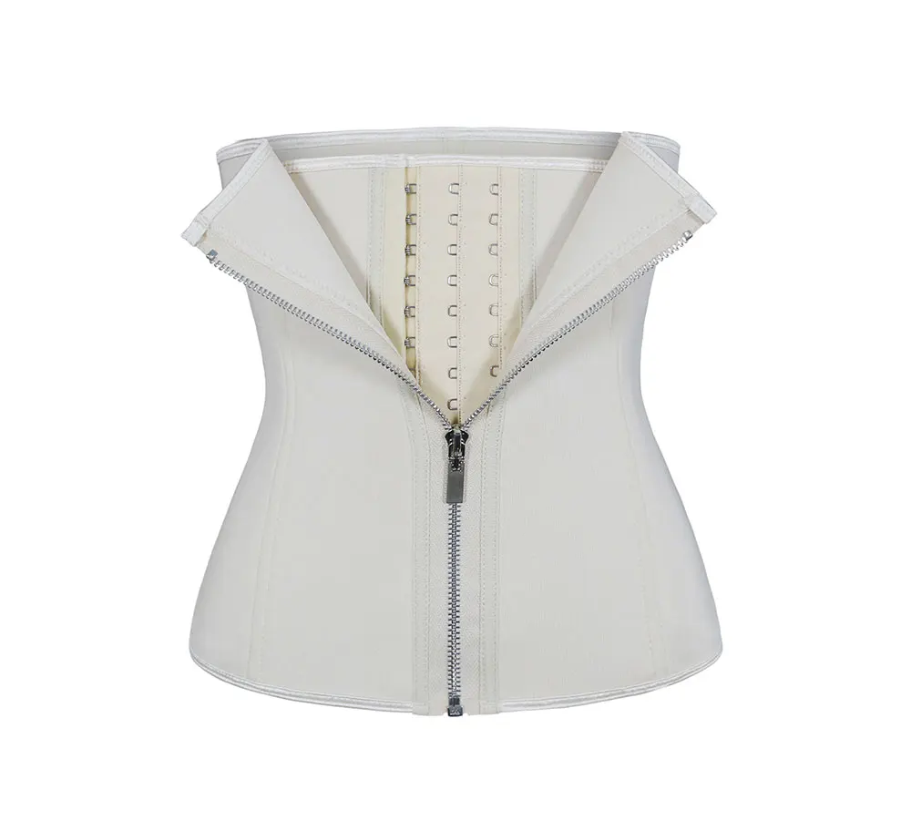 NB1455_01 Atbuty Neoprene Hot Waist Trainer Steel Bones Sweat Body Shaper Hooks and Zipper Corset Keep Warm Shapewear (20)
