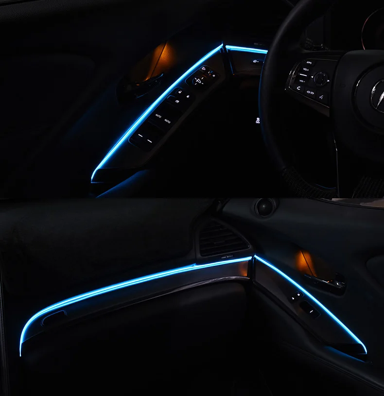 Lsrtw2017 светодиодный Автомобильный интерьер двери атмосферный свет для Acura CDX