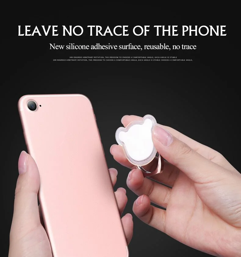 round phone holder Finger Ring Mobile Phone Smartphone Stand Holder for phone round Universal For Samsung Xiaomi Smart Phone