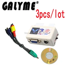 3 pcslot горячий для Sega Dreamcast DC адаптер SD карты с VGA AV Аудио Видео выход 3 в 1 конвертер SD карты игры загрузки CD