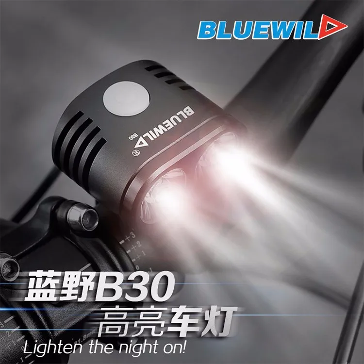 BLUEWILD велосипедный светильник 2x CREE XML T6, велосипедный светильник, 10400 мА/ч, водонепроницаемый аккумулятор, внешний аккумулятор, USB зарядка для телефона, динамика