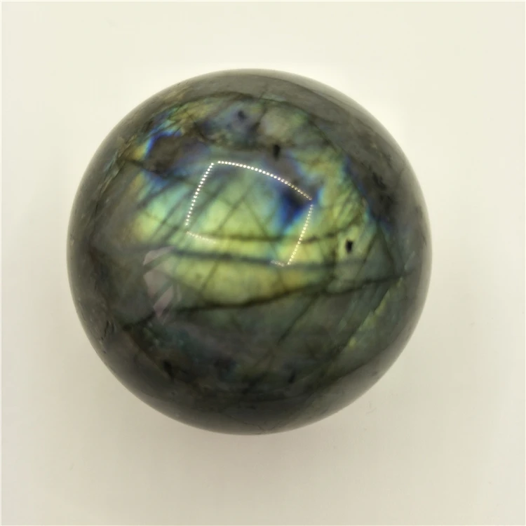 Большой размер 55-65 мм Лабрадорит Сфера вспышка сияющий цвет натуральный лабрадоритовый шарик Исцеление медитация