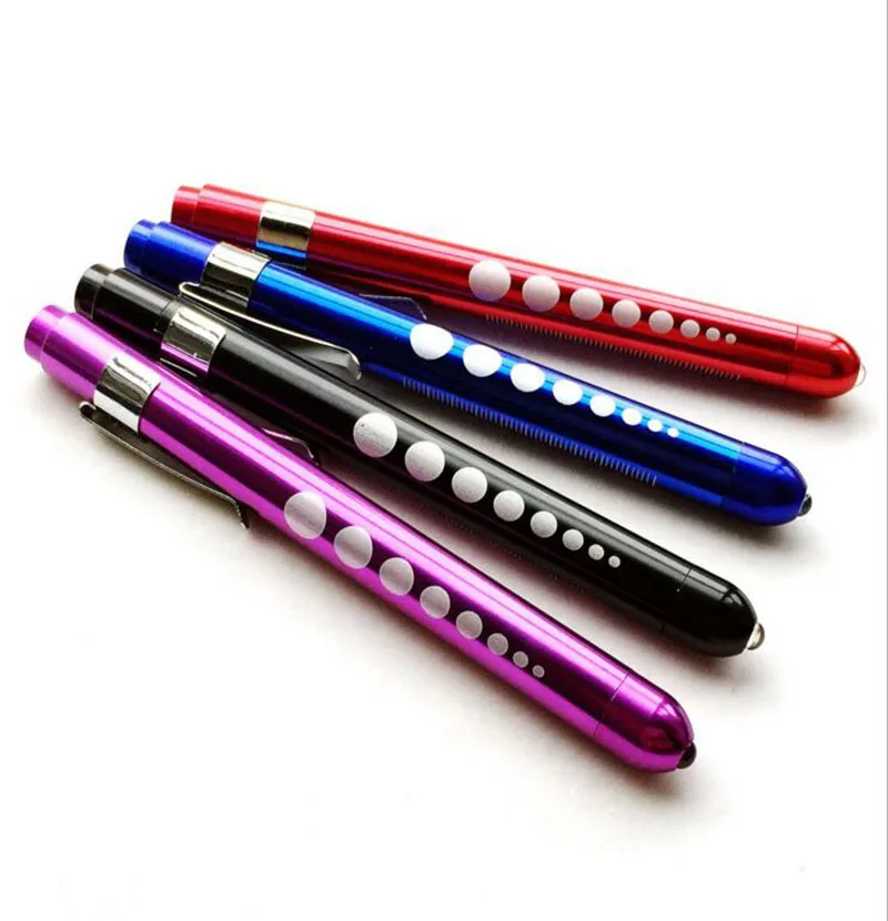 alloy medical led pen light flashlight / pure white Medical flash light