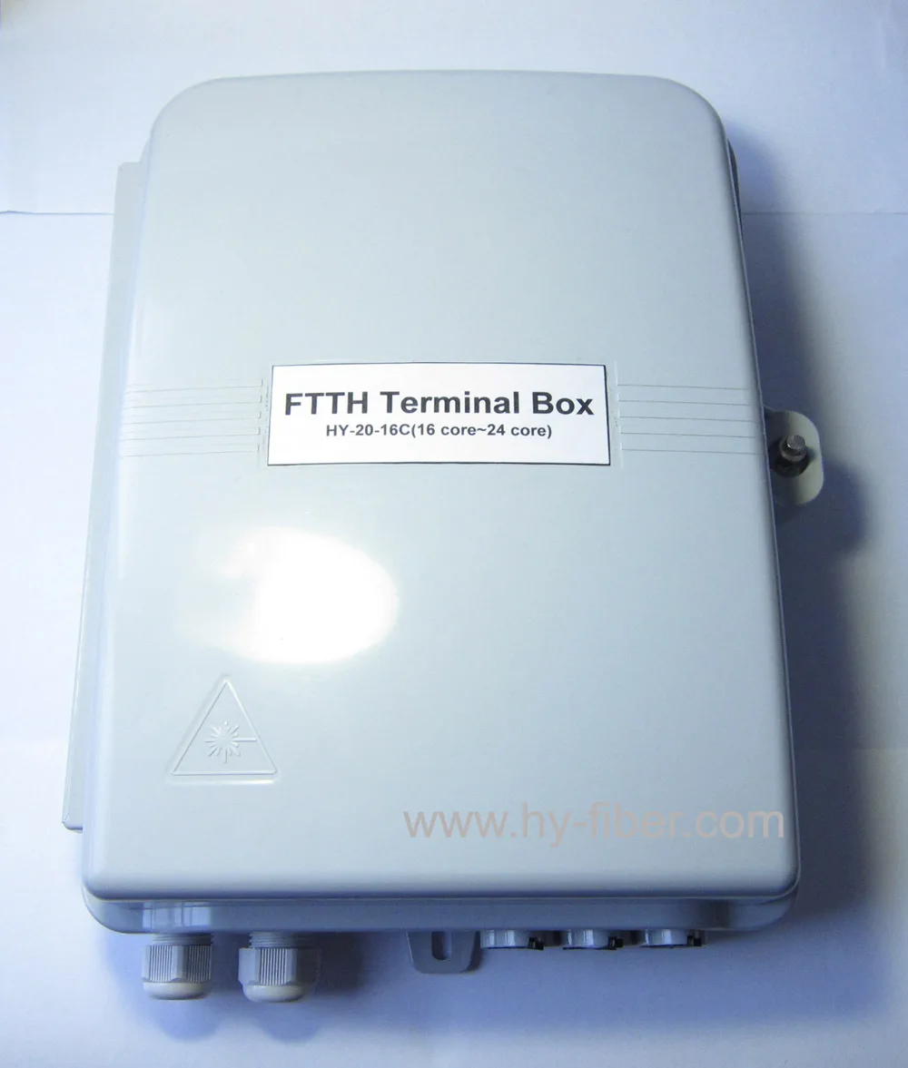 

FTTH terminal box 16 port for 1x16 PLC splitter