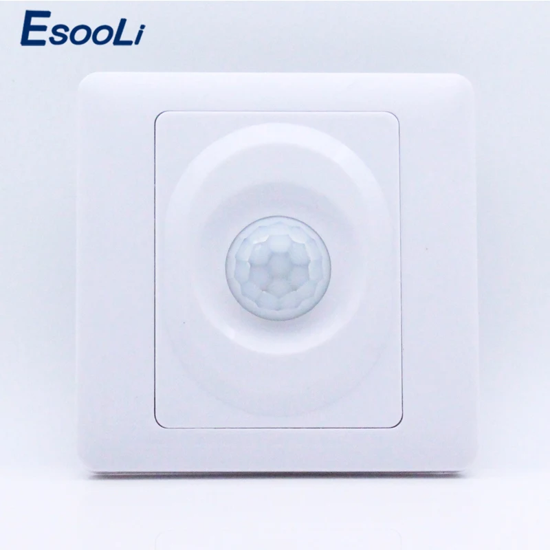 

Esooli AP New Human Body PIR Infrared Motion Sensor Switch Induction IR Switch Module Body Motion Sensor Auto On off Lights