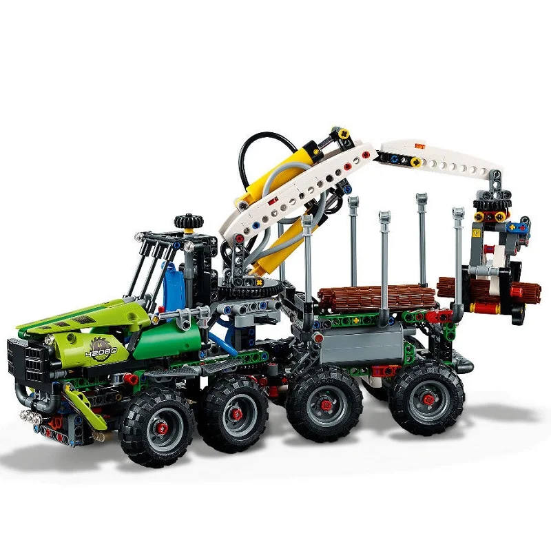 New Technic Forest Harvester Funny Car Toys Compatible Legoing Technic Car Buidling DIY Blocks Bricks Toys Christmas Gifts New Technic Forest Harvester Funny Car Toys Compatible Legoing Technic Car Buidling DIY Blocks Bricks Toys Christmas Gifts