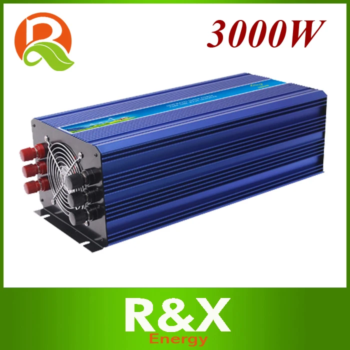 

3000w off grid inverter. Pure sine wave inverter. Wind inverter. Solar inverter. 12/24/48V DC to 100/110/120/220/230/240V AC.