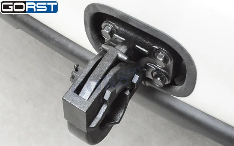 Auto front and rear bar car styling modified trailer hook cast steel for Nissan Patrol Y6 2010 - 2017-3