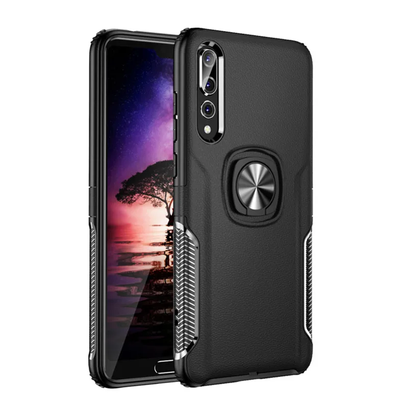 Чехол NTSPACE для Huawei Honor V10 7X магнитный металлический бронированный противоударный