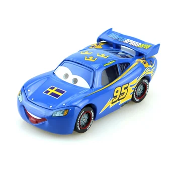 

Disney Pixar Cars Sweden Mcqueen 1:55 Scale Diecast Metal Alloy Modle Cute Toys For Children Gifts Anime Cartoon Figures