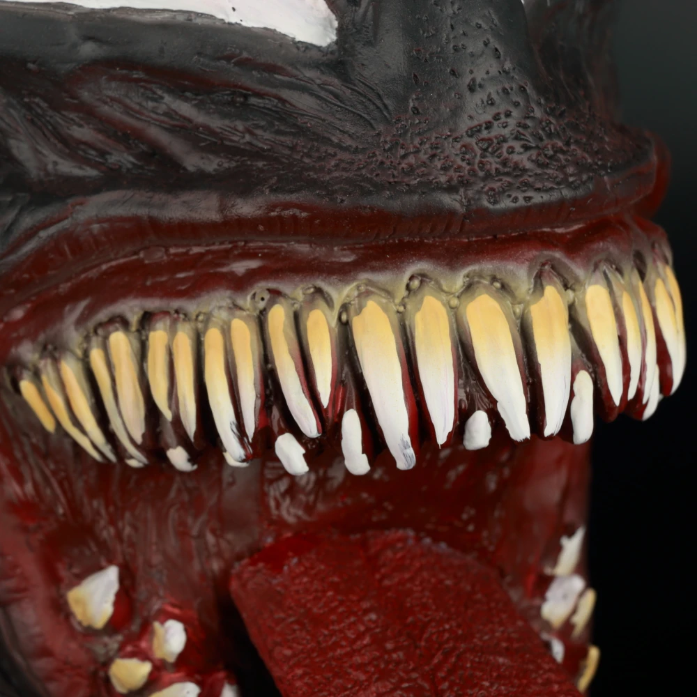 Spider-Man The Venom Mask Cosplay Spider Man Edward Brock Dark Superhero Venom Latex Masks Helmet Halloween Party Props (11)
