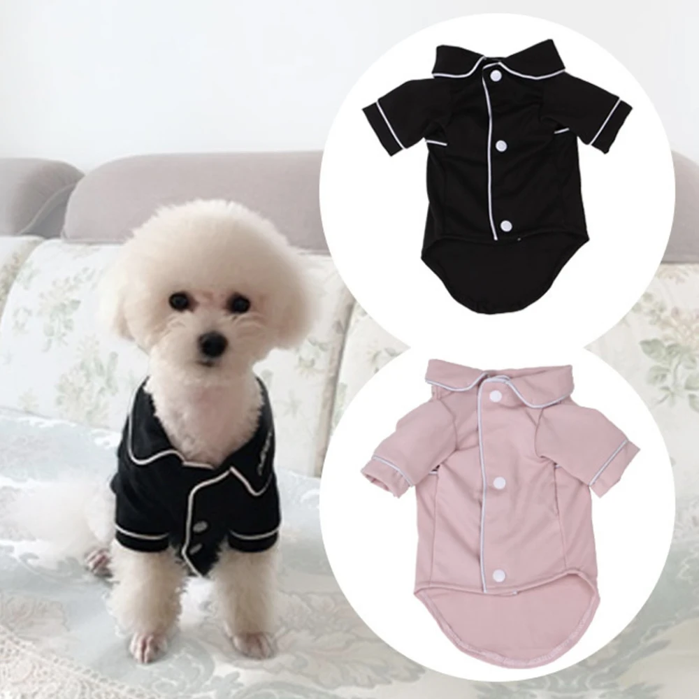 

Cute Pet Dog Clothes For Dogs Pajamas Pet Sleepwear Winter Dog Costume Puppy Cat Shirts For Dog Clothing Pet T-shirt