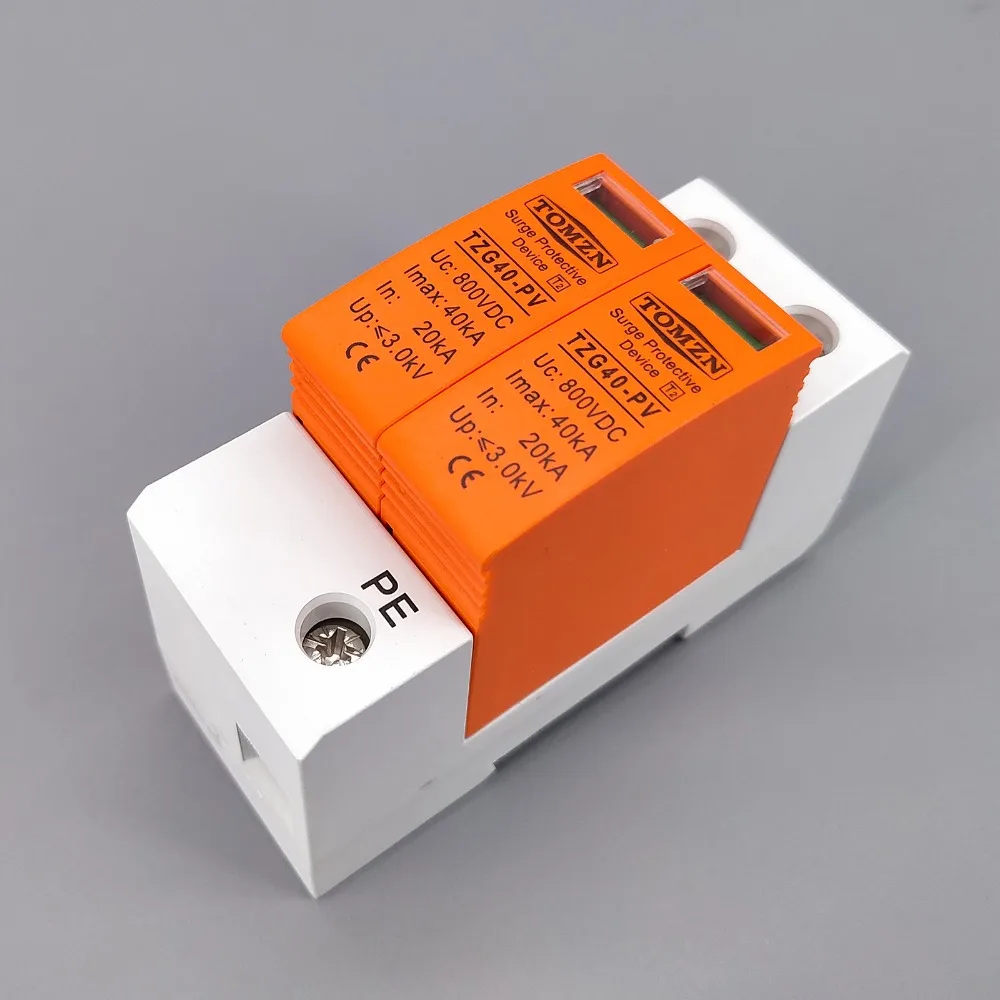 Koop Spd Dc 800V 20KA ~ 40KA Huis Surge Protector Beschermende Low Voltage Afleider Apparaat